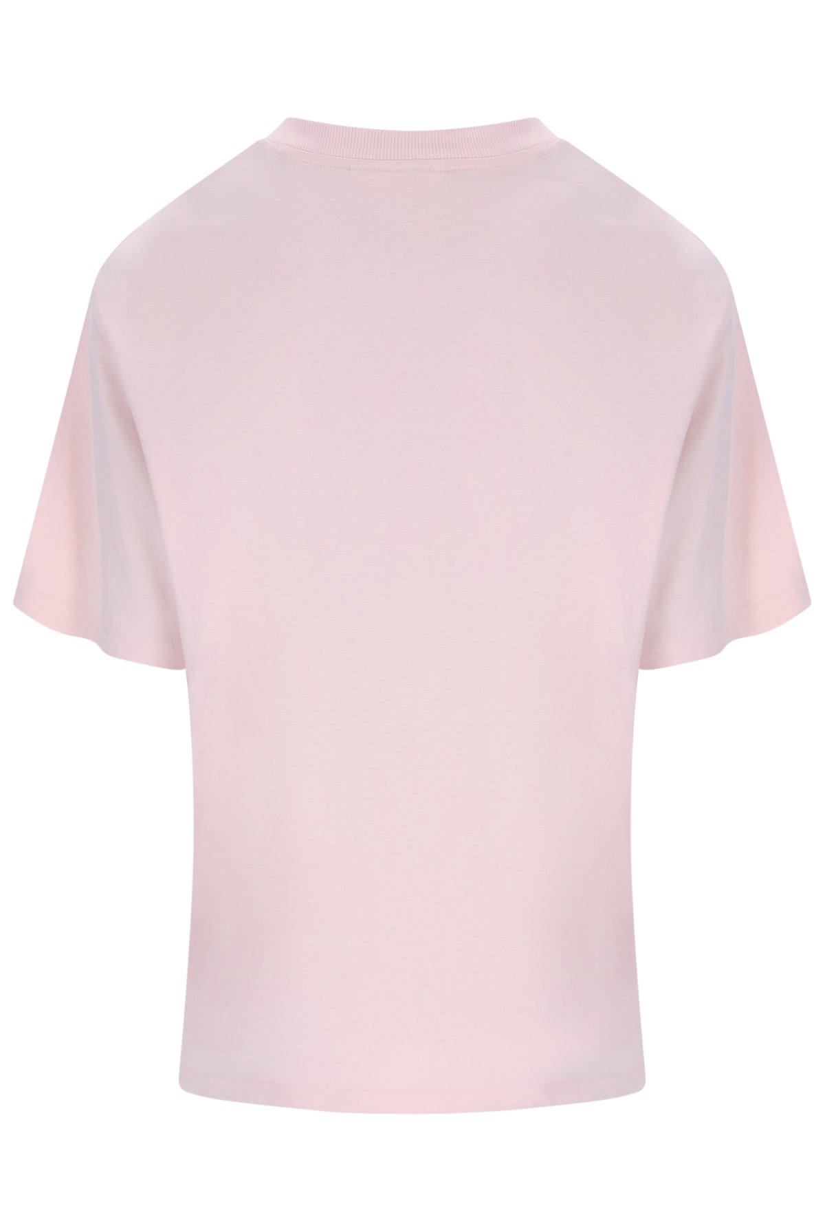 Displays the Pale Lilac 'FILA' branded Carly Boyfriend T-Shirt