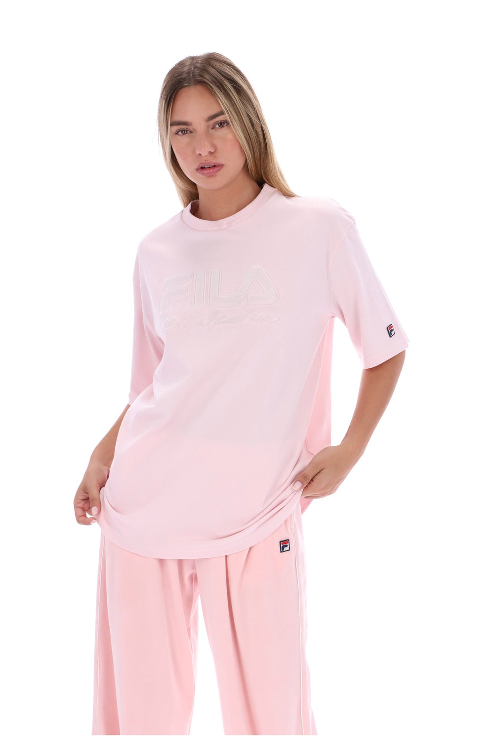 Pale Lilac Carly Boyfriend T-Shirt