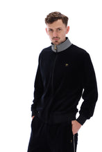 Load image into Gallery viewer, Cenzo Velour Track Top
