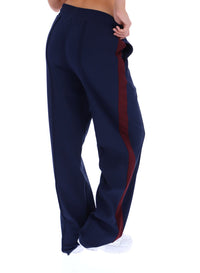 Fila Navy Chiara Smart Straight Leg Trousers