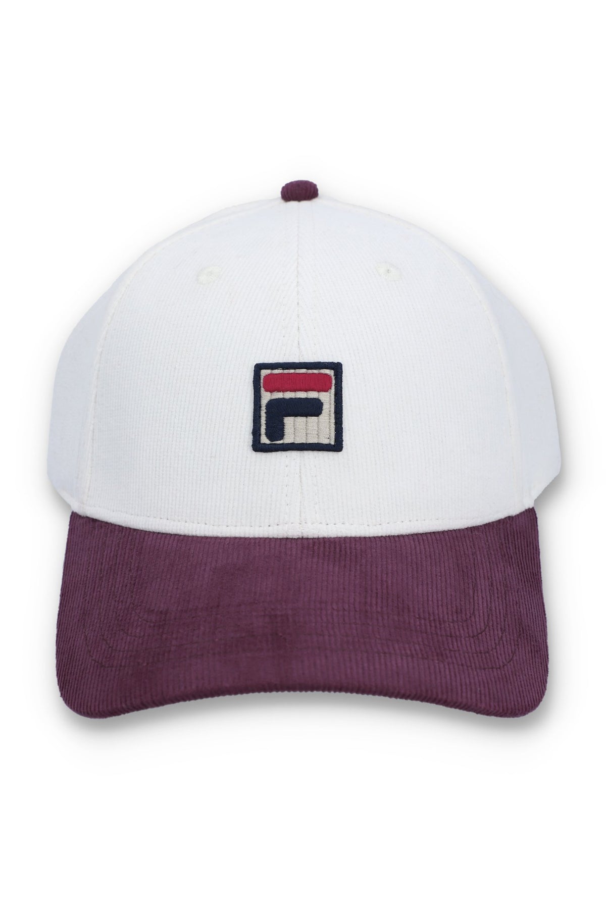 Gardenia Clarke Corduroy Colour Block Baseball Cap