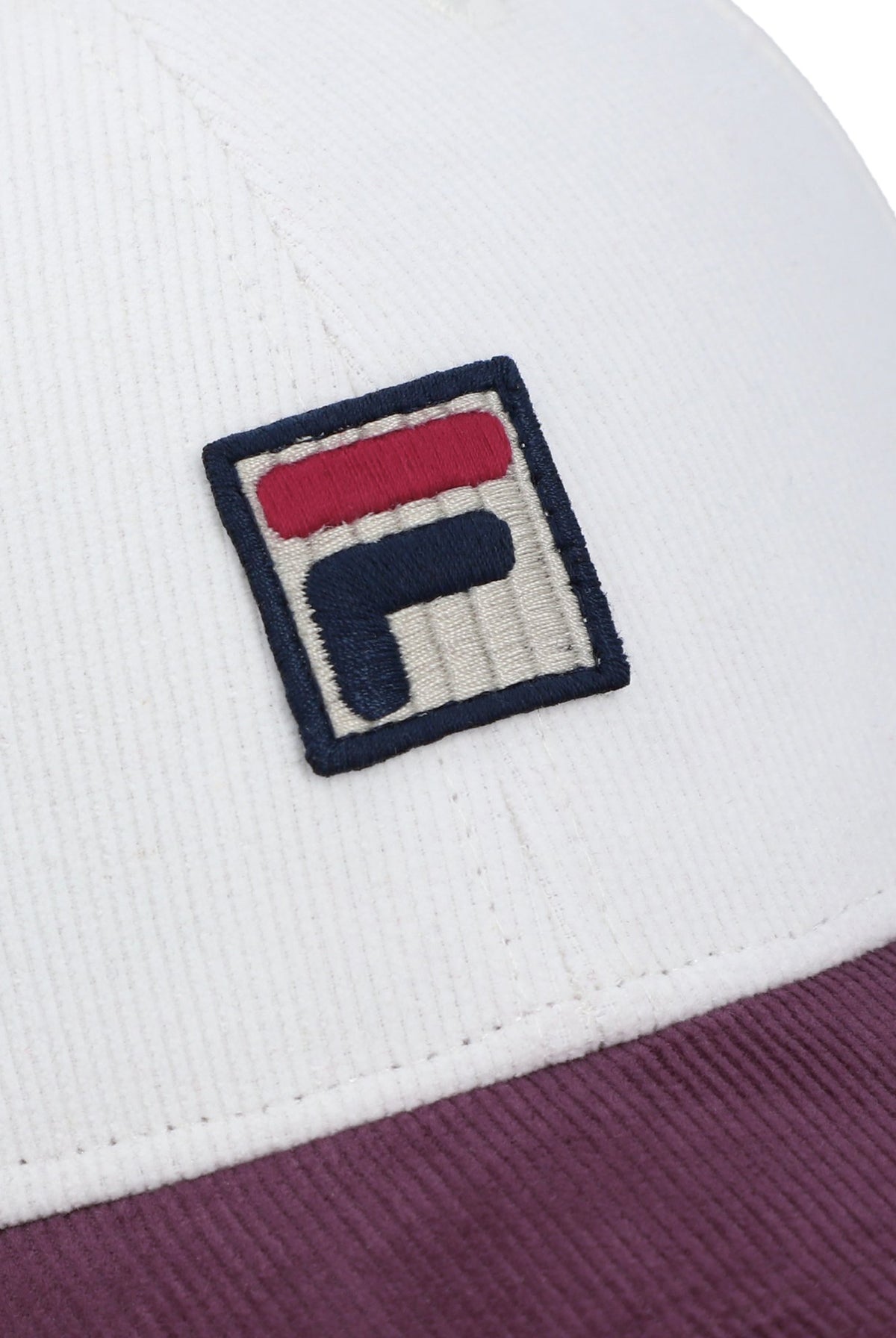 Gardenia Clarke Corduroy Colour Block Baseball Cap