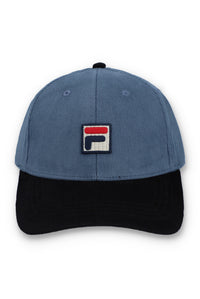 Vintage Indigo Clarke Corduroy Colour Block Baseball Cap