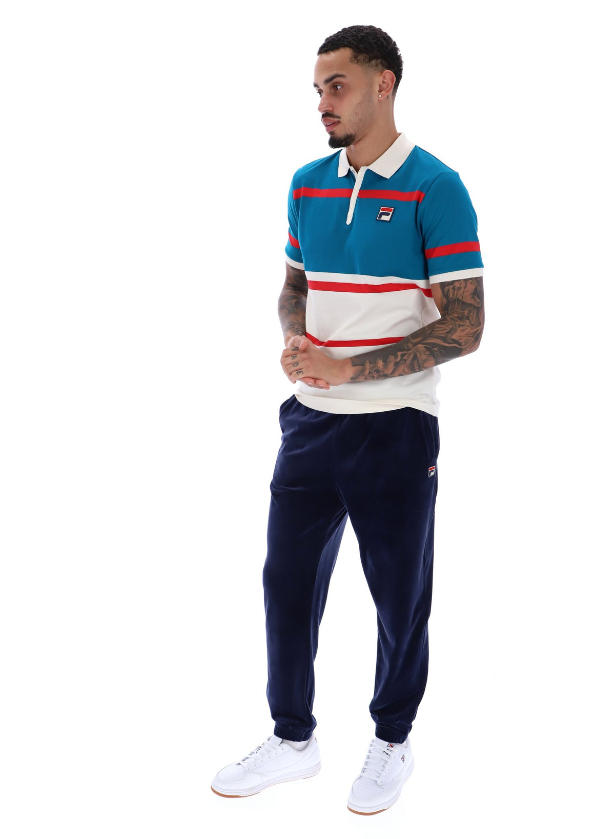 Striped Clarkson Yarn Dye Polo