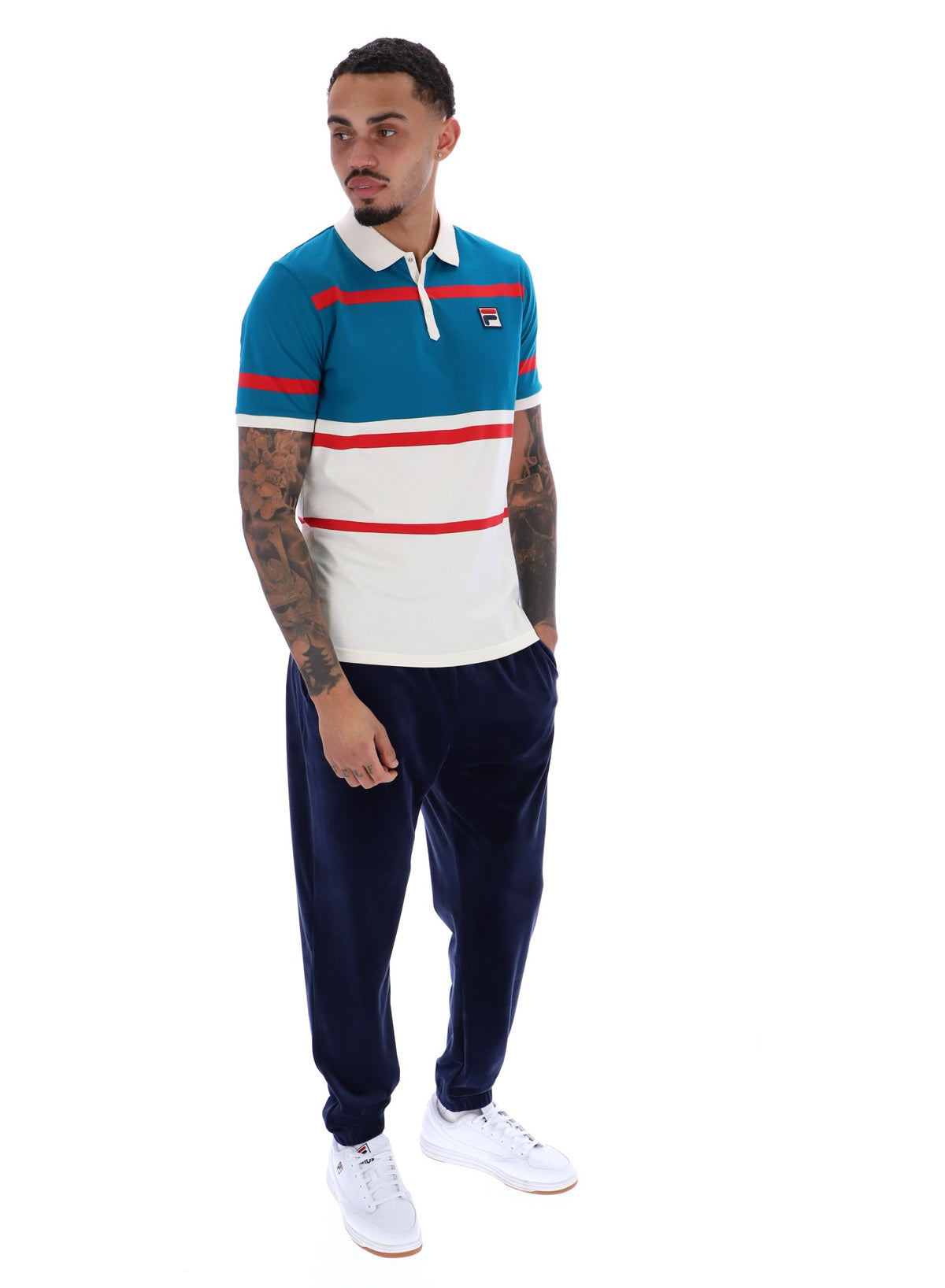 Striped Clarkson Yarn Dye Polo