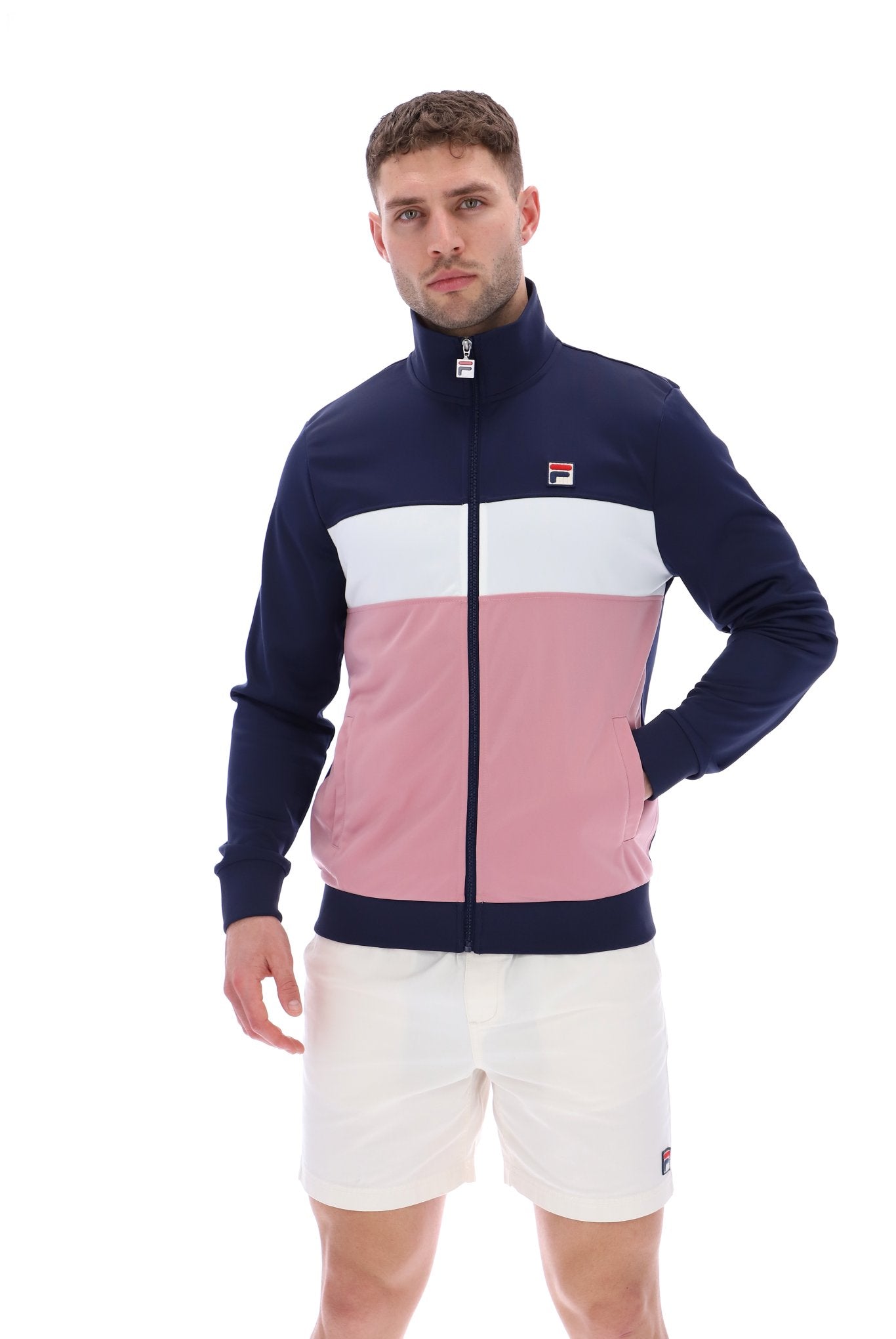 Conrad Colour Block Track Top