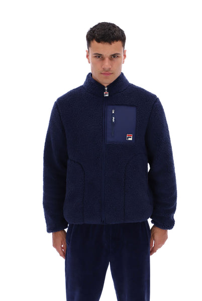 Fila men's fleece jacket online