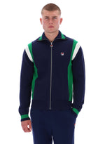 Cortez Colourblocked Knitted Track Top