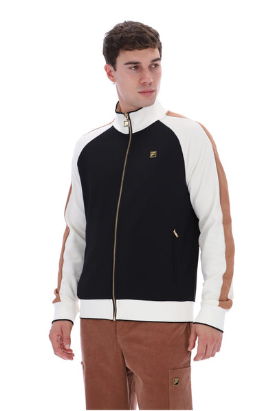 Black Cory Colour Block Track Top
