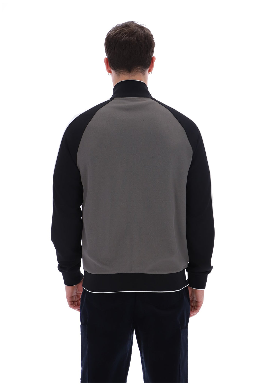 Gunmetal Cory Colour Block Track Top