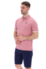 Custom Two Button Tipped Rib Basic Polo