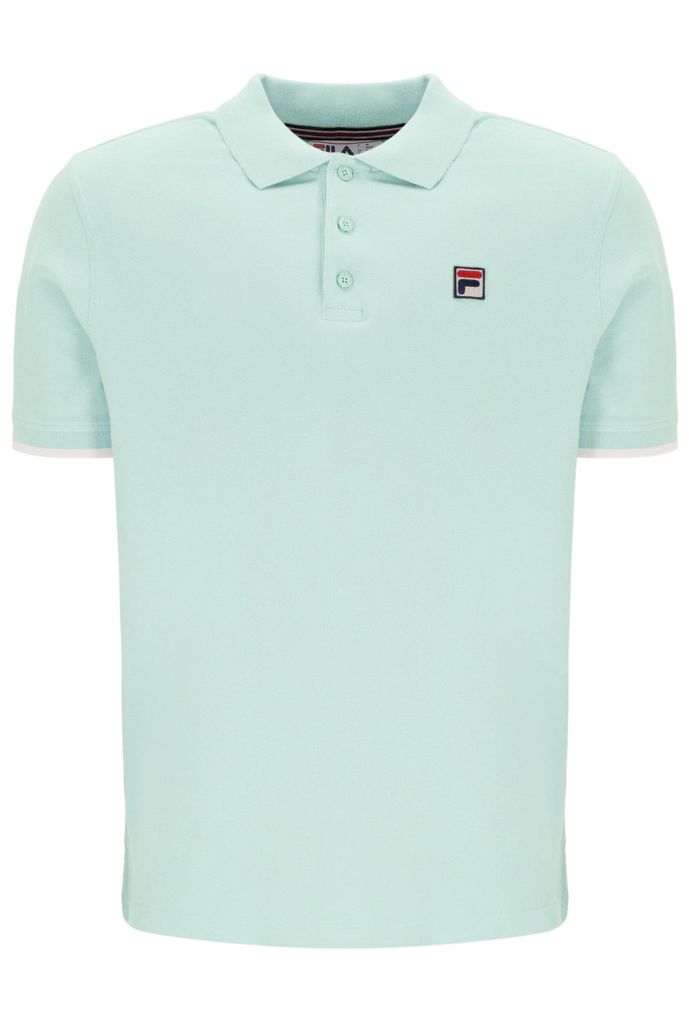 Custom Two Button Tipped Rib Basic Polo