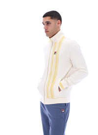 Gardenia Dante Printed Stripe Track Top