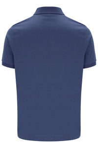 Vintage Indigo Dario Zipped Polo