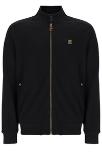 Black Davey Full Zip Track Top