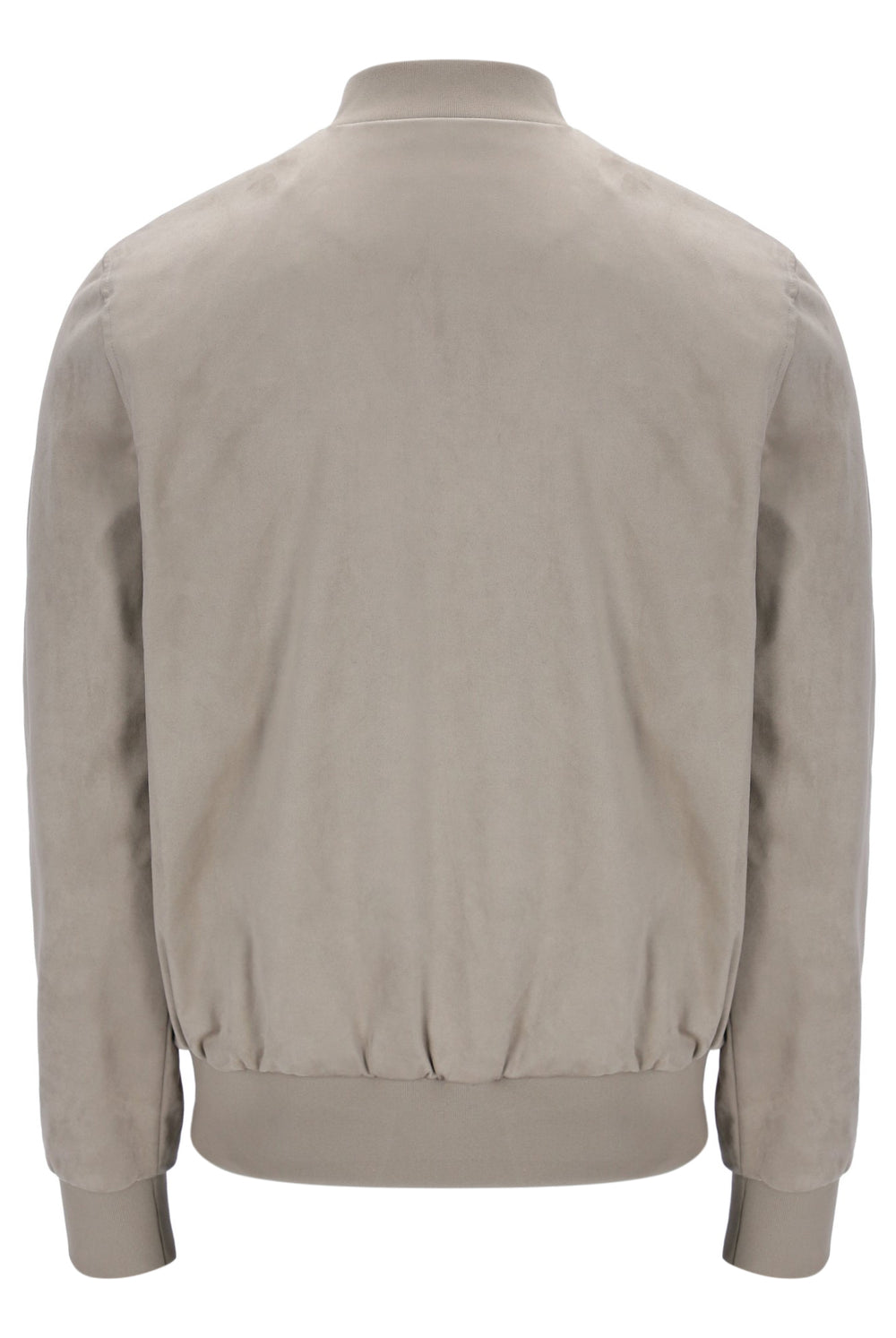 Dean Full Zip Faux Suede Jacket