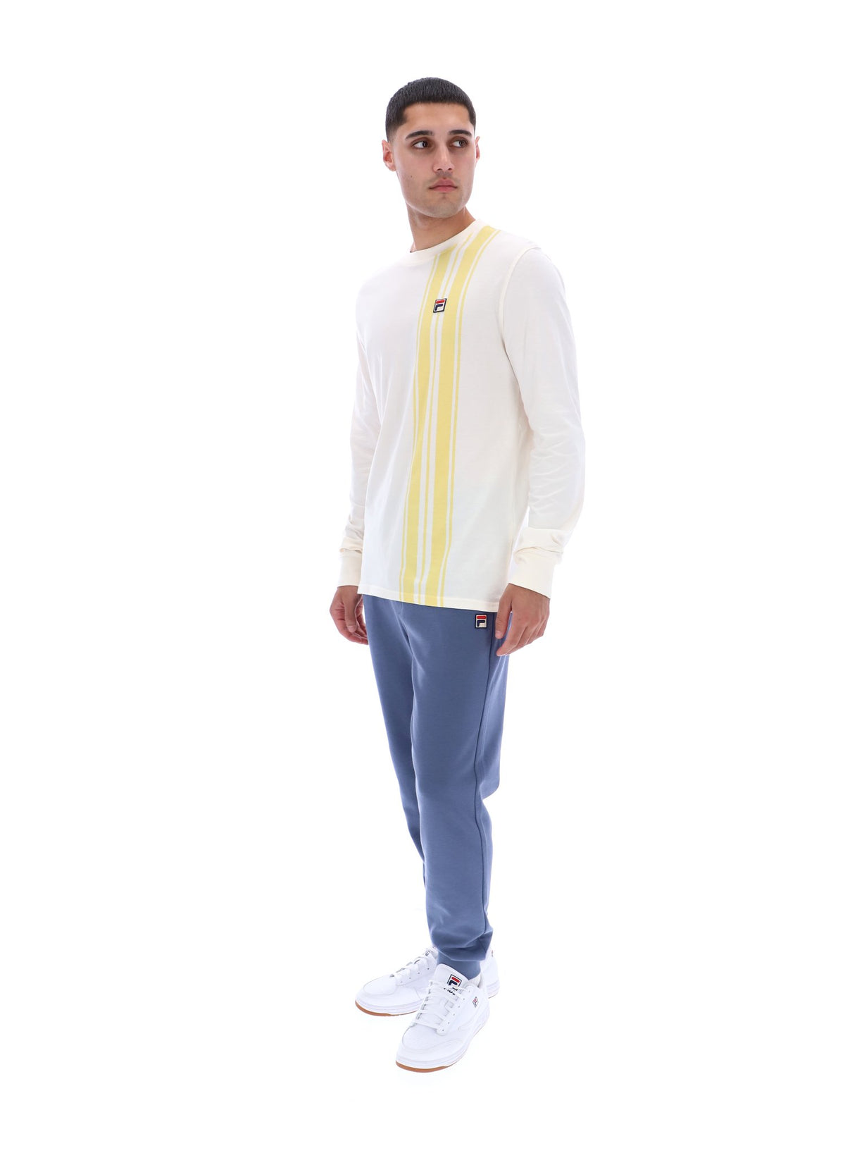 Gardenia Deem Long Sleeve Striped Top