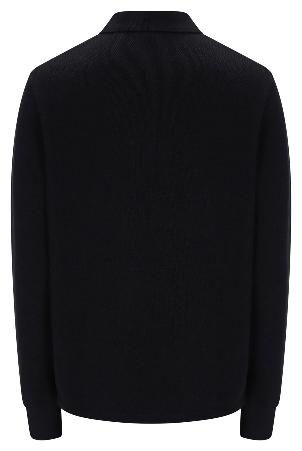 Black Dino Long Sleeve Polo