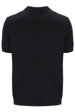 Black t-shirt on a white background