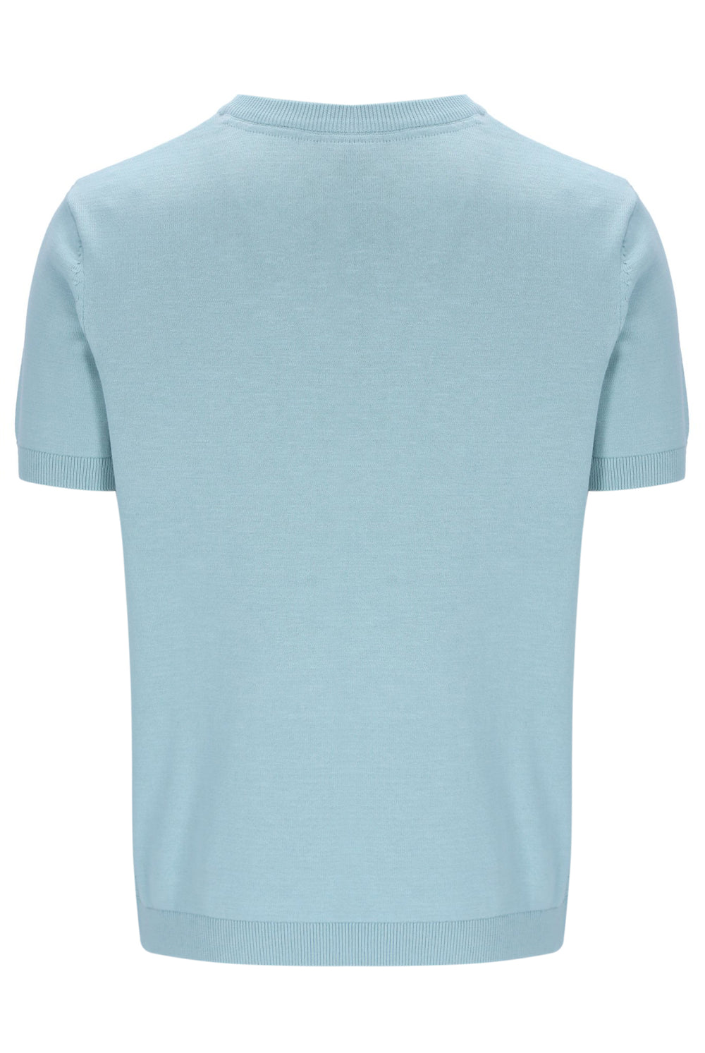 Light blue t-shirt on a white background