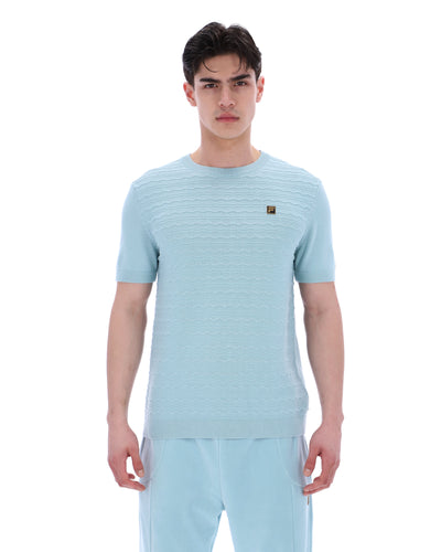 Don Textured Knitted T-Shirt