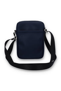 Fila Navy Drees Faux Leather Crossbody Bag