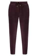 Displays the Fudge 'FILA' branded Eddie 2 Velour Track Pant