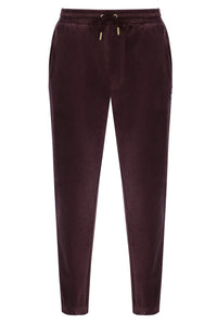 Displays the Fudge 'FILA' branded Eddie 2 Velour Track Pant