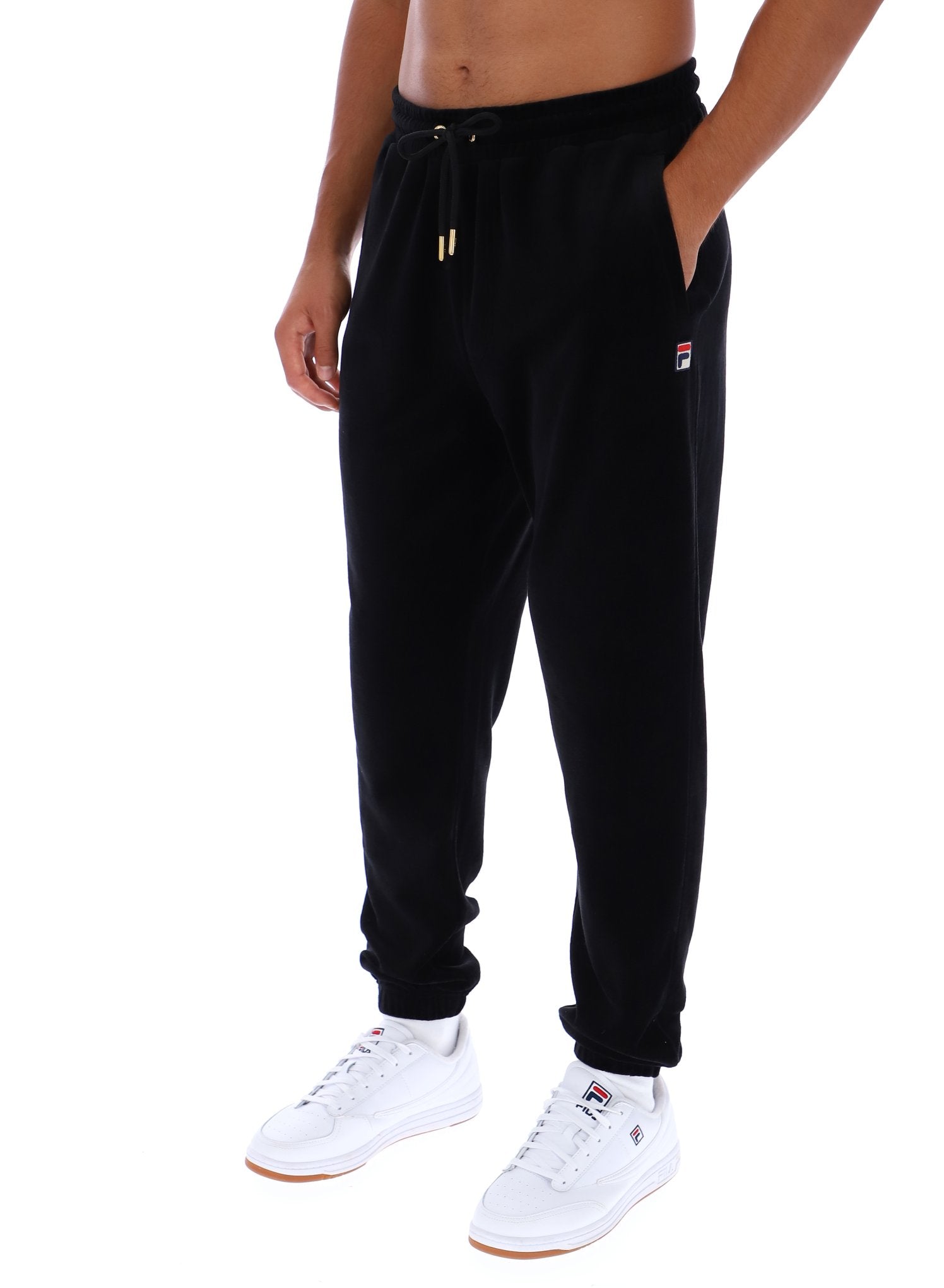 Black Eddie Velour Track Pant – Fila UK