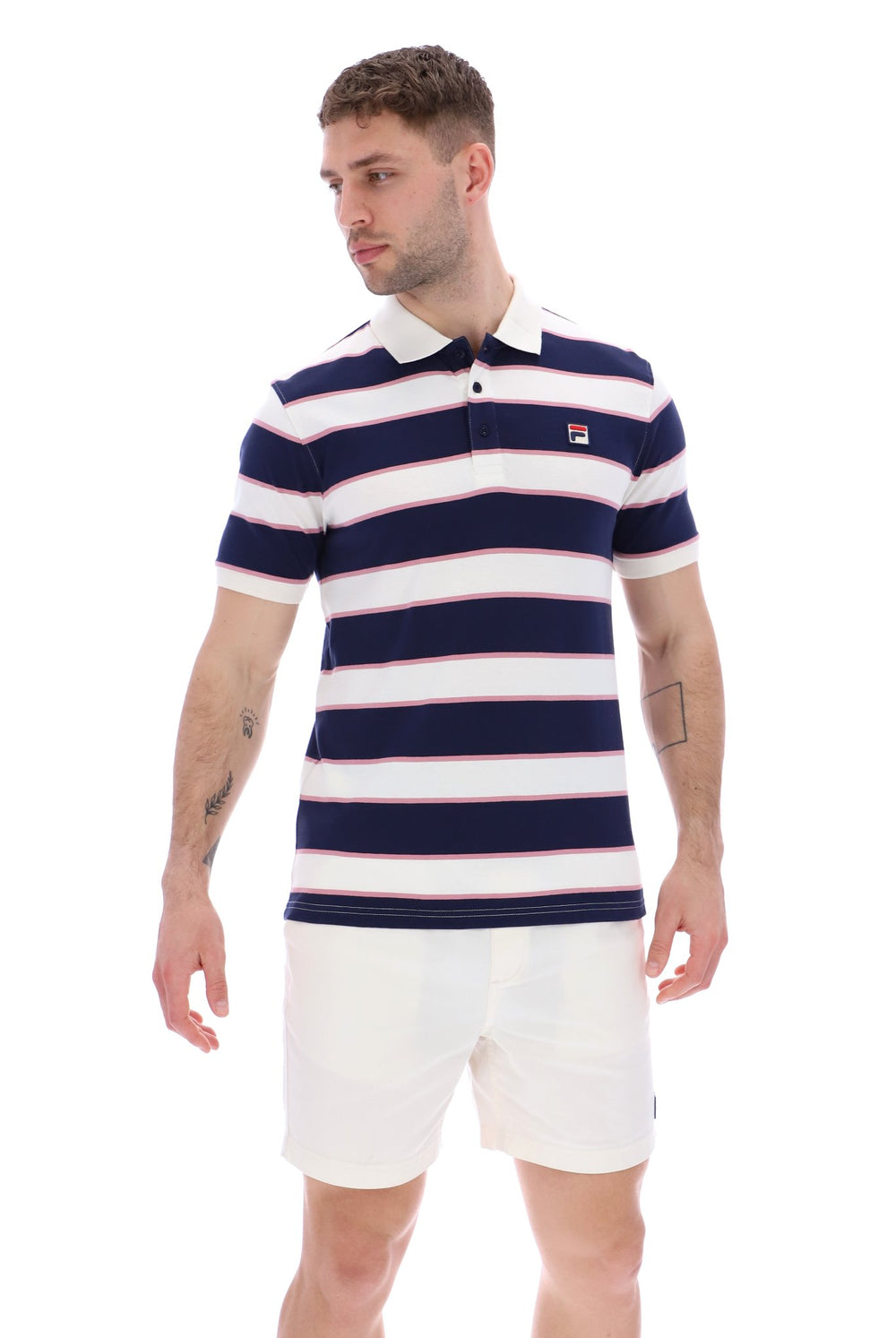 Edmond Yarn Dye Stripe Polo