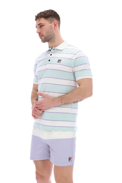 Edmond Yarn Dye Stripe Polo