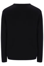 Displays the Black 'FILA' branded Elio Long Sleeve Slub T-Shirt