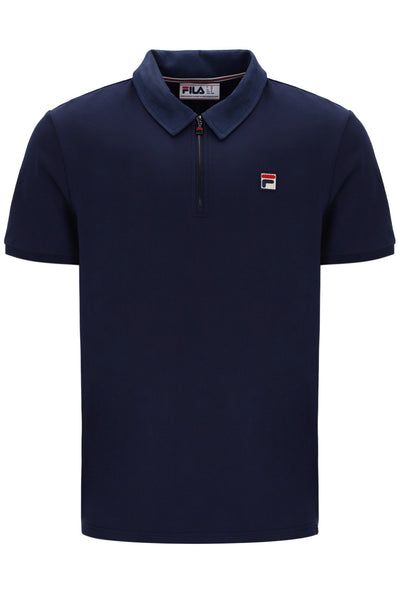 Fila Navy Ettore Zip Polo