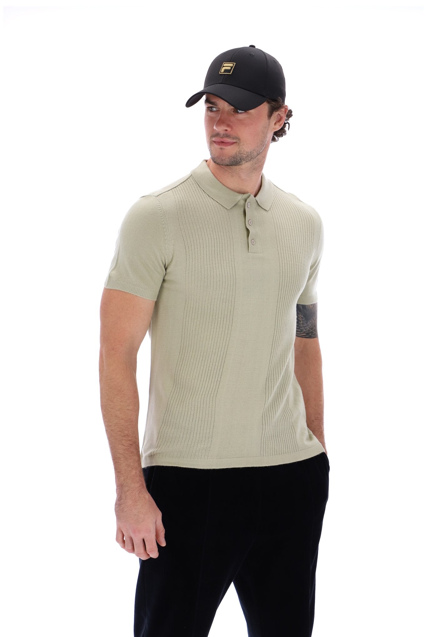 JOSEMOON MINIMUM POLO KNIT ブラック　新品 JOSEMOON MINIMUM POLO KNIT ブラック 新品