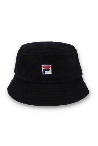 Black fila bucket hat new arrivals