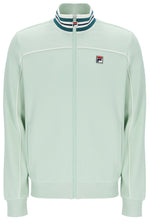 Light green tracksuit with a FILA logo on a white background