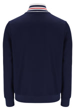Fila Navy Federico Tipped Neck Track Top
