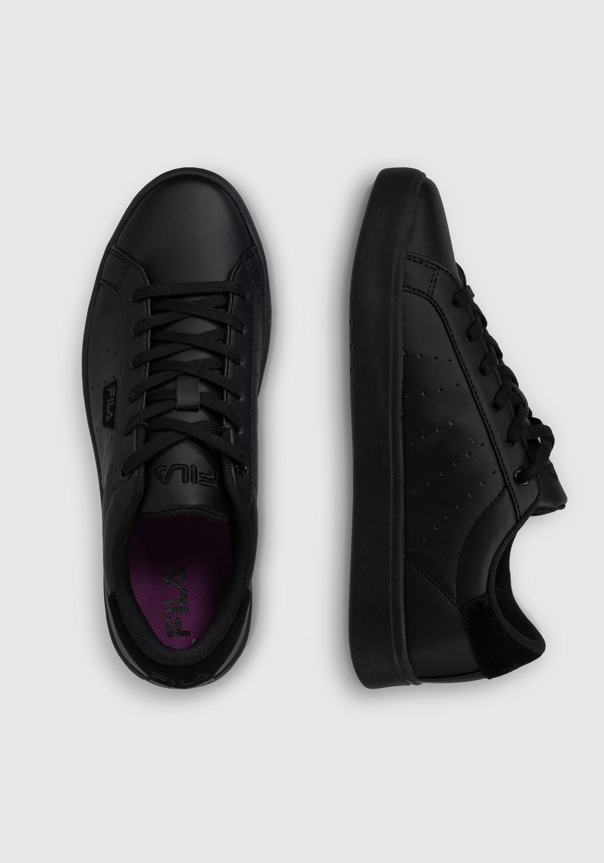 Black Fila Lusso Women's Trainer