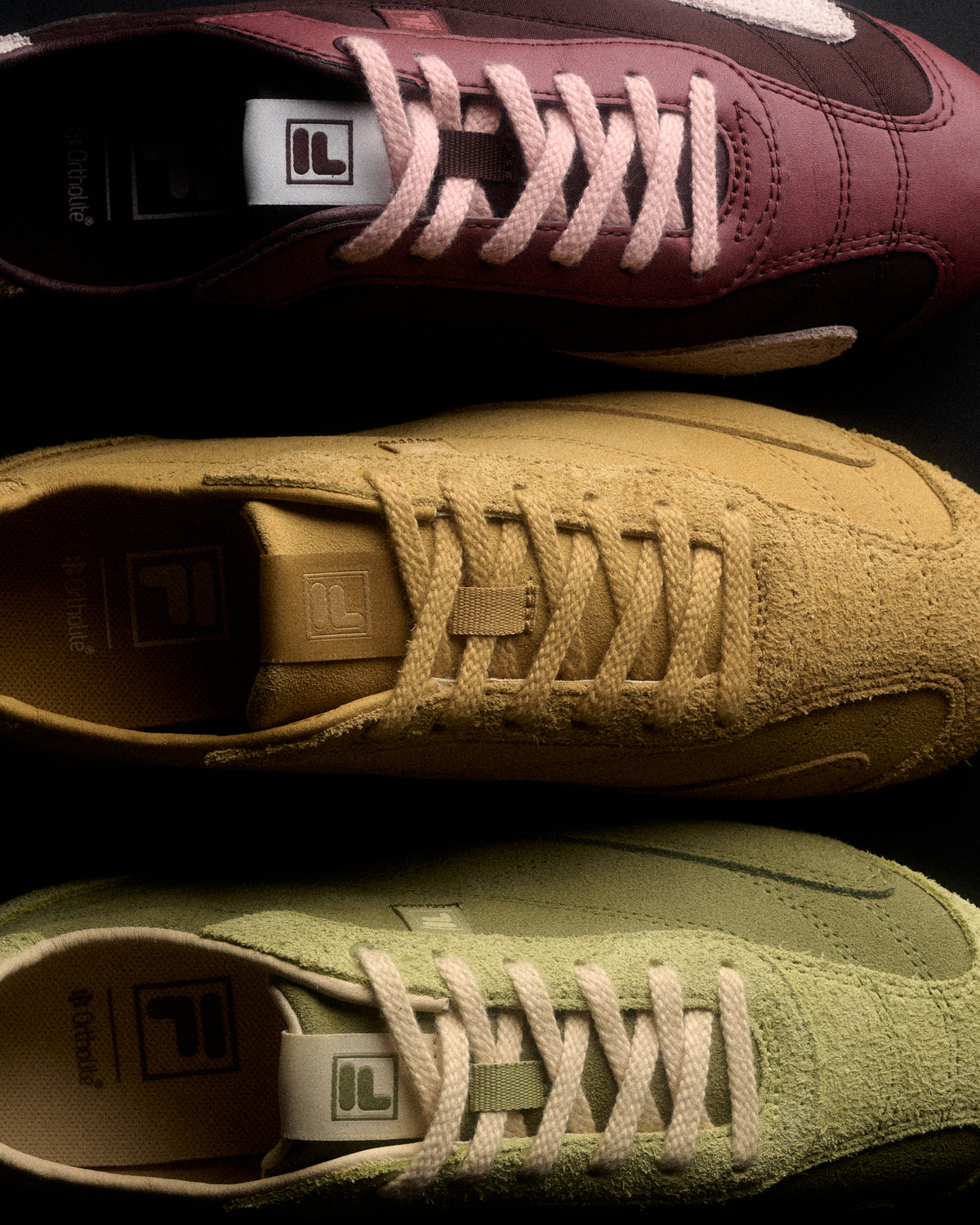 Women's Green Suede Ritmo Trainer