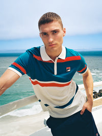 Striped Clarkson Yarn Dye Polo