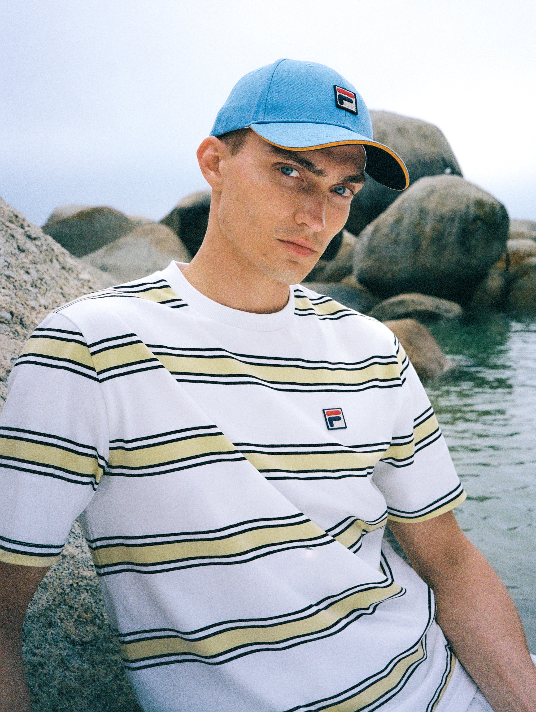 Striped Sanders Yarn Dye T Shirt