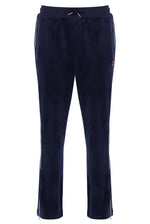 Fila Navy Fio Velour Straight-Leg Jogger