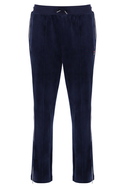 Fila Navy Fio Velour Straight-Leg Jogger