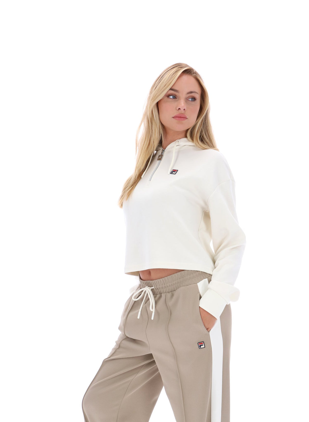 Gardenia Fiorella 1/4 Zip Up Hoodie