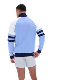 Vista Blue Founder Cut And Sew Track Top