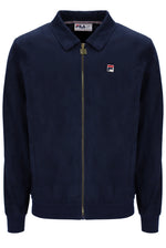 Fila Navy Francesco Suede Jacket