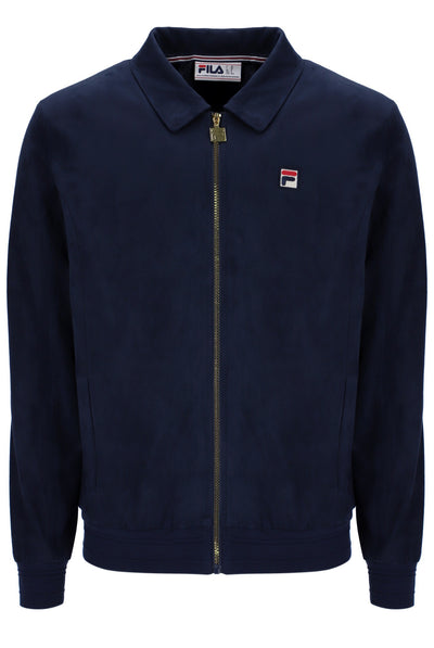 Fila Navy Francesco Suede Jacket