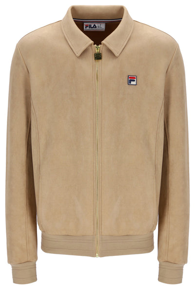 Classic Beige Francesco Suede Jacket