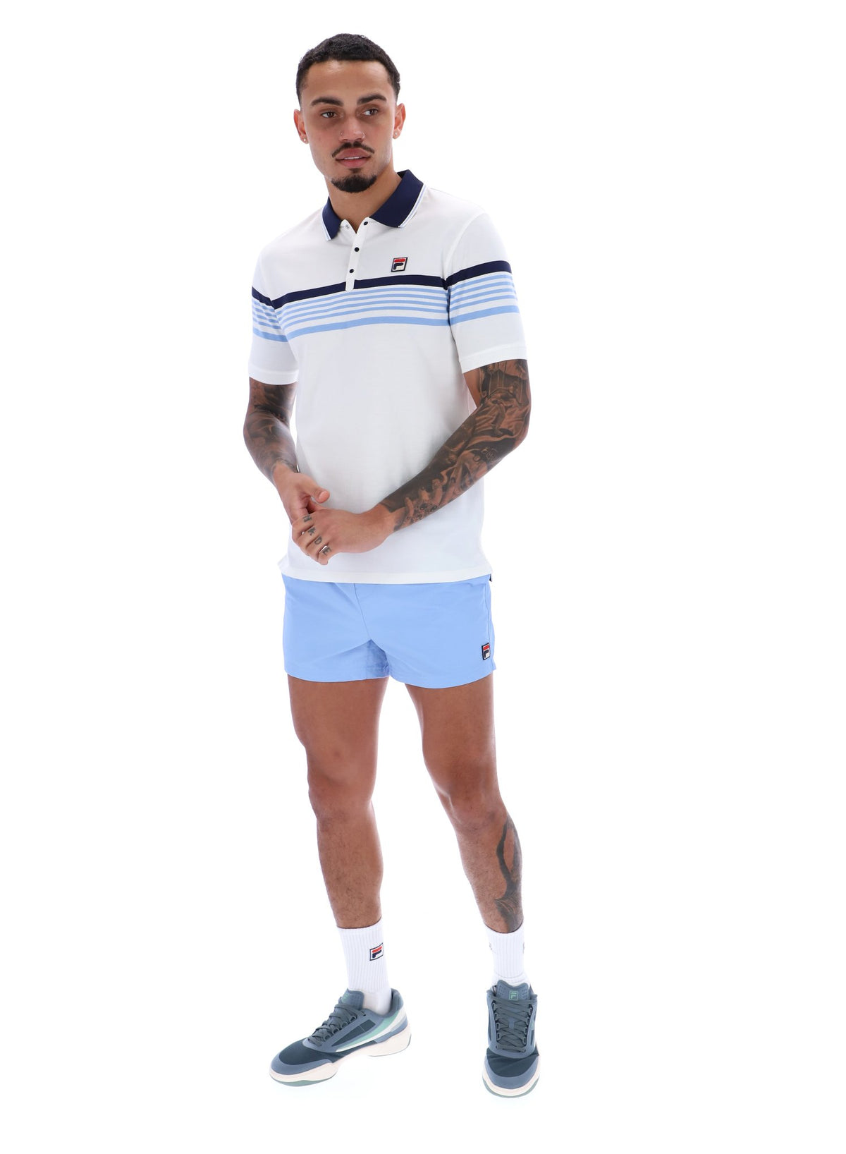 Francis Yarn Dye Stripe Polo