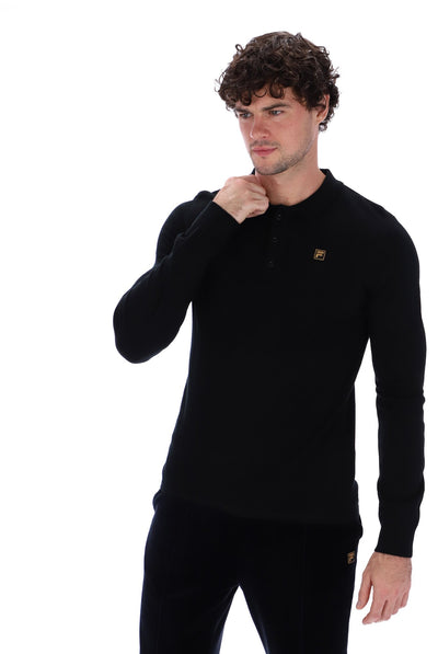 Frank Drop Needle Knit L/S Polo